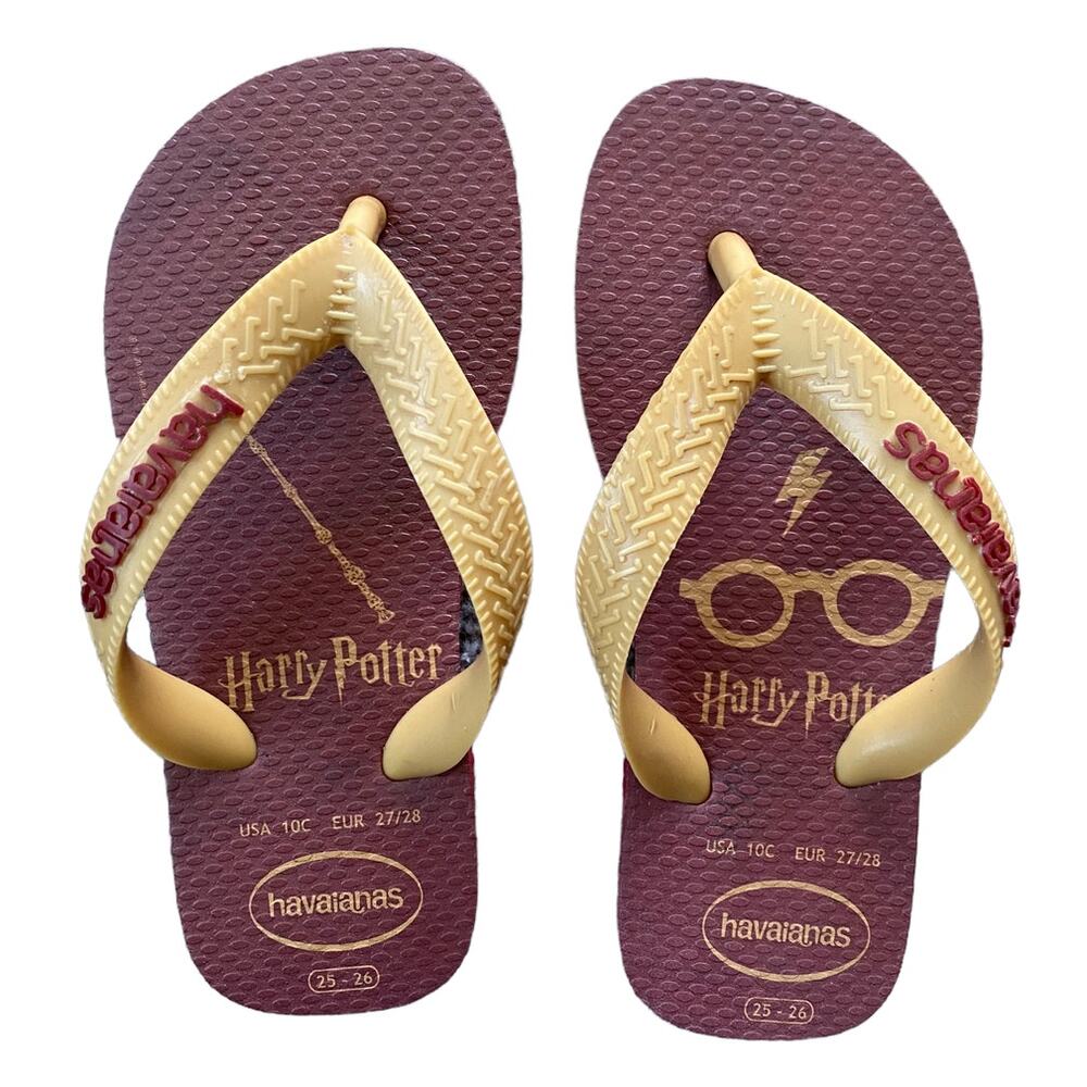 Worn once little kids Harry Potter Havaianas 25/26 fits Toddler kids size 10